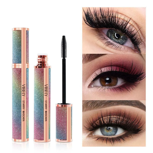 LuxuryGlow 4D Starry Sky Waterproof Mascara – Curling, Volumizing & Long-Lasting