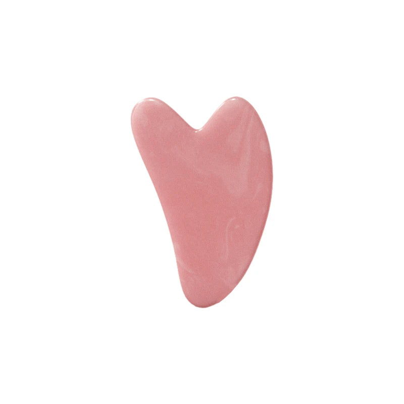Rodillo masajeador facial de resina 3 en 1 LuxuryGlow: para rostro, cuello y ojos