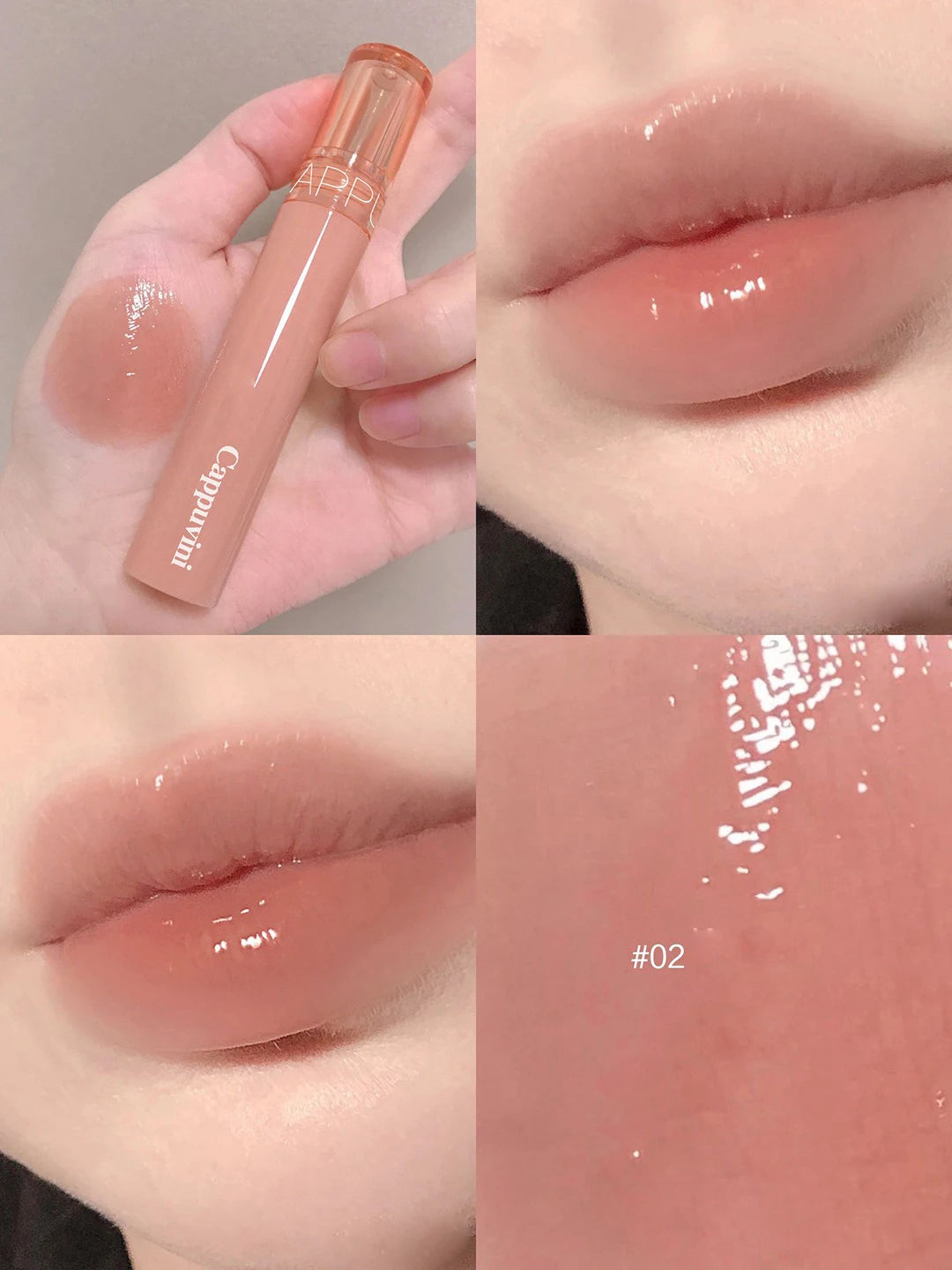 Cappuvini Beauty Juice Lip Glaze: labial hidratante con brillo de espejo