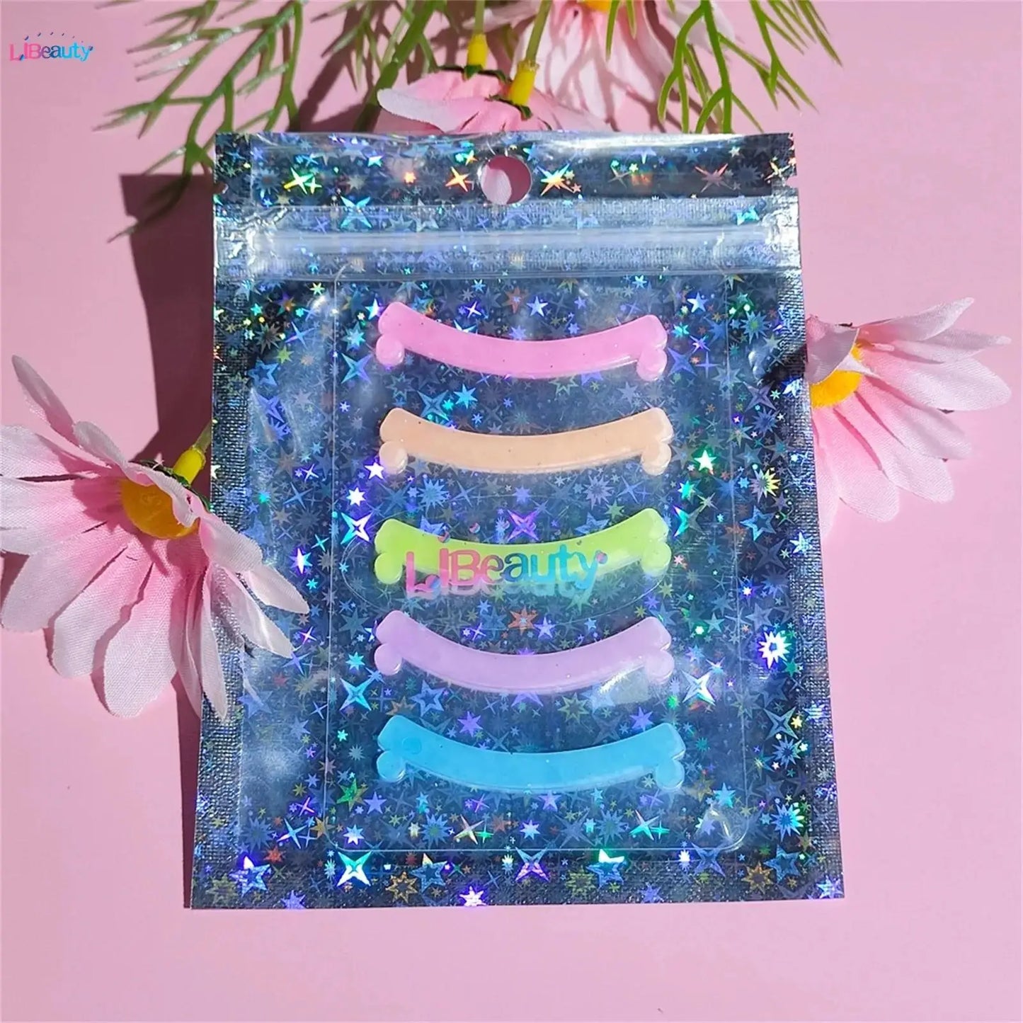 Varillas de silicona para levantamiento de pestañas Libeauty: 5 herramientas coloridas para la permanente de pestañas