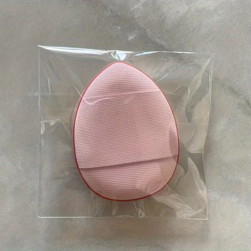 LuxuryGlow - 50 mini esponjas para los dedos, aplicadores de almohadilla rosas para base y corrector