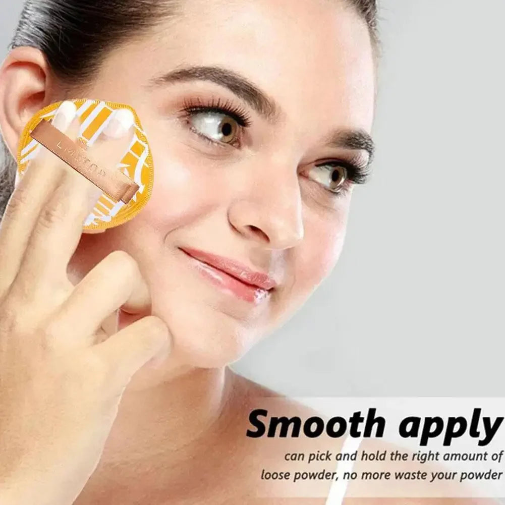 HUAZDS - Esponja de maquillaje con cojín de aire y estuche: esponja suave para usar en seco y mojado