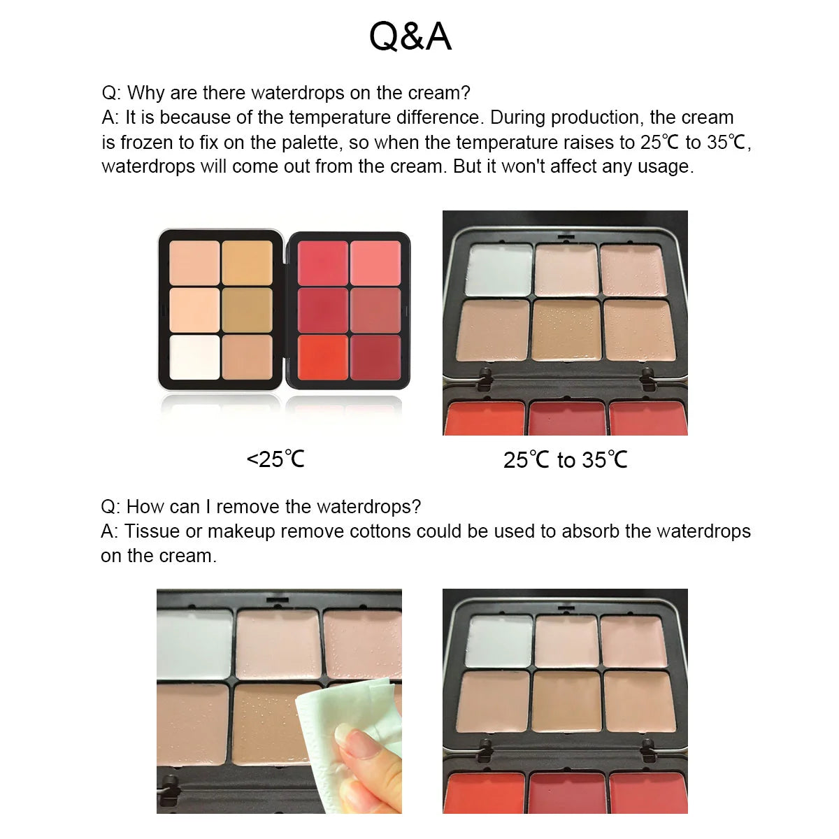 Paleta de correctores, rubores y contornos LuxuryGlow de 12 colores: kit de maquillaje todo en uno