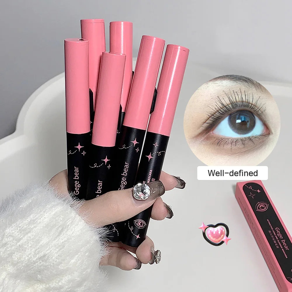 GegeBear Double-Ended Mascara – Long-Lasting Waterproof Eyelash Primer & Mascara Duo