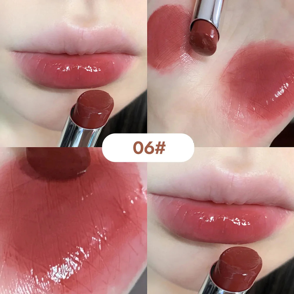 Gege Bear Silky Glossy Lipstick – Ultra Moisturizing, Non-Stick, Water Bomb Finish