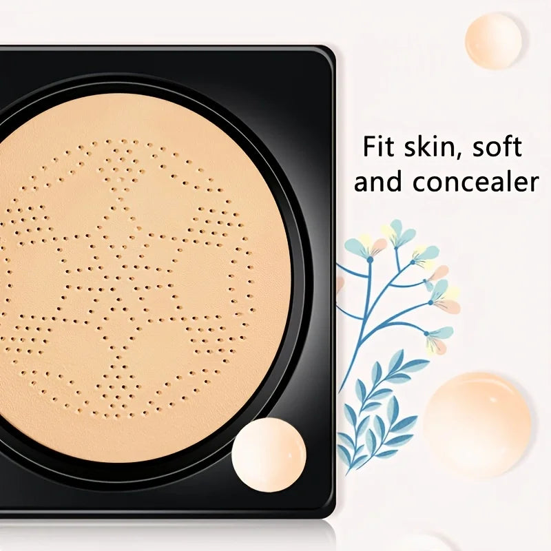 LuxuryGlow Mushroom Air Cushion BB Cream – Moisturizing, Concealing & Long-Lasting