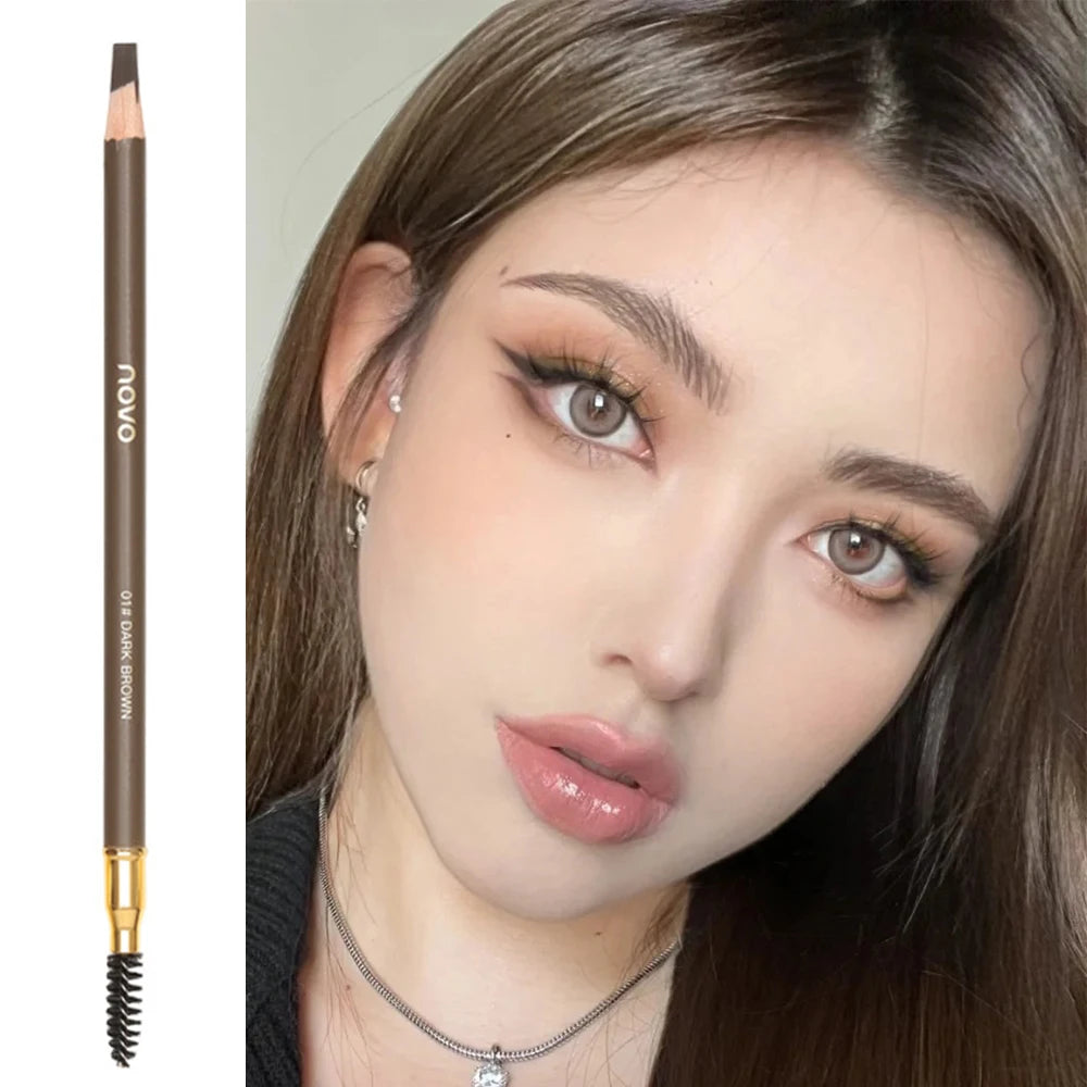 LuxuryGlow Waterproof Eyebrow Pencil | Long-Lasting Microblading Effect for Defined Brows