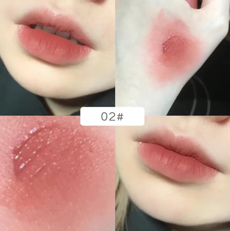EELHOE Lindo y Esponjoso Barro Labial – Acabado Mate, Tinte Labial Ligero y Duradero