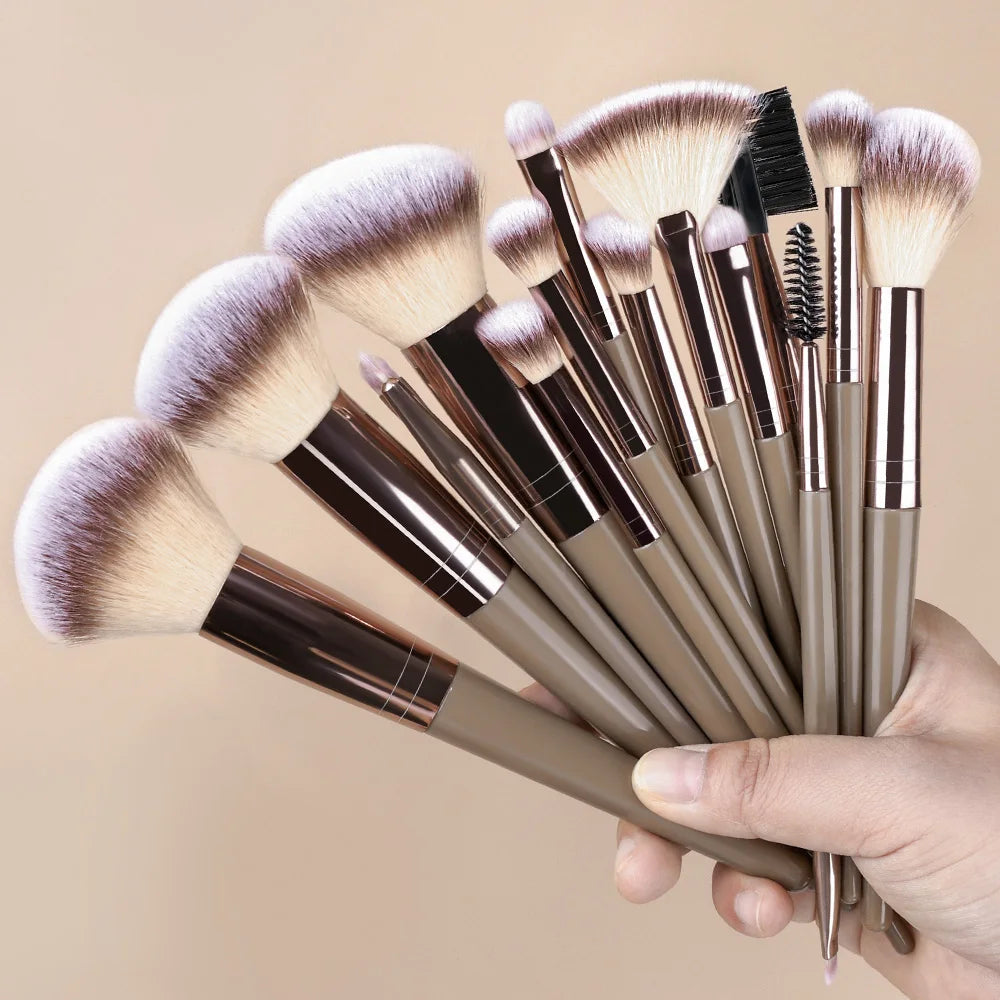 ZSRUNHUI 1–20 Pcs Professional Makeup Brush Set – Soft, Precise & Multi-Use