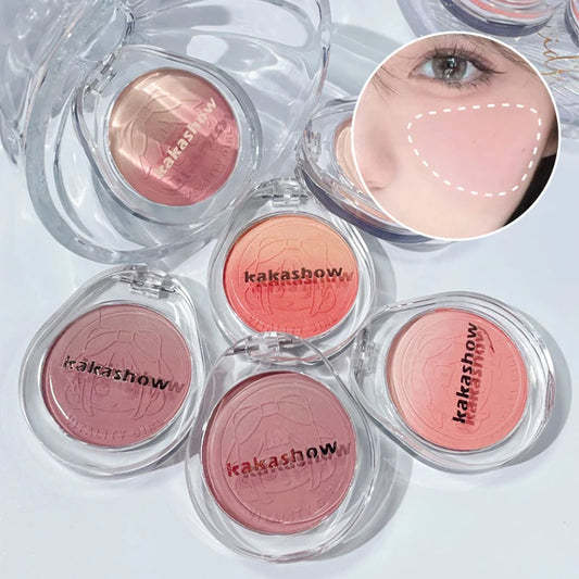 LuxuryGlow Kakashow Gradient Blush – Natural Nude Shade, Long-Lasting Matte Finish (4g)