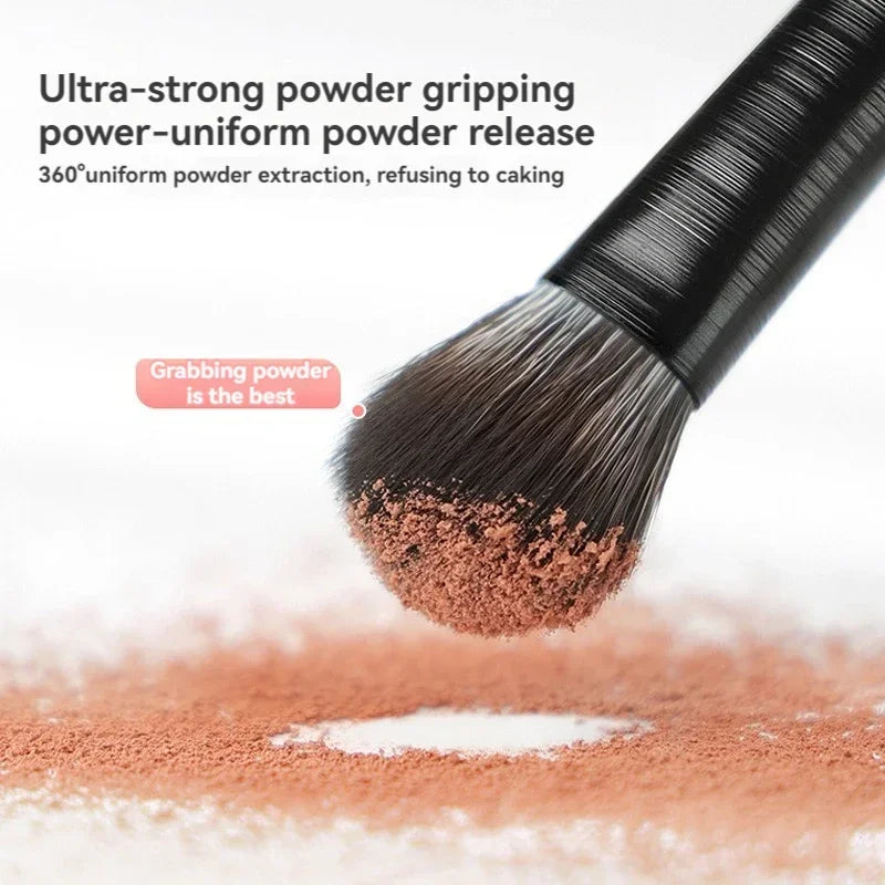 LuxuryGlow 10-Piece Soft Eyeshadow Brush Set – Precision Eye Makeup Tools