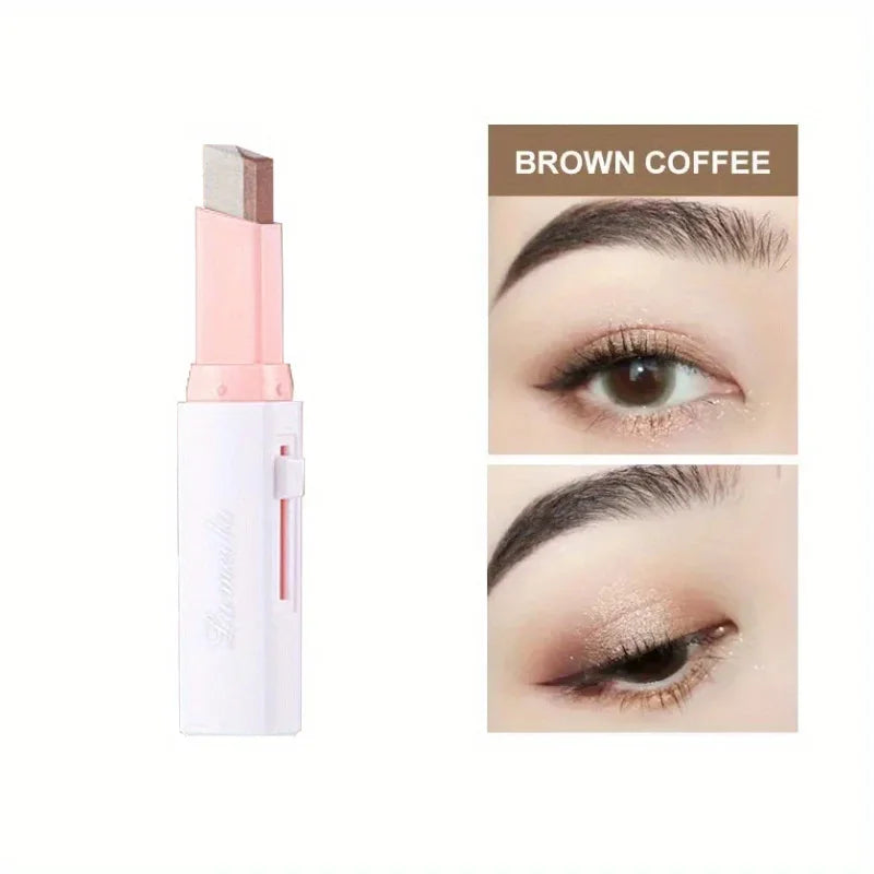 LANBENA Two-Color Gradient Eyeshadow Stick – Long-Lasting Waterproof Shimmer