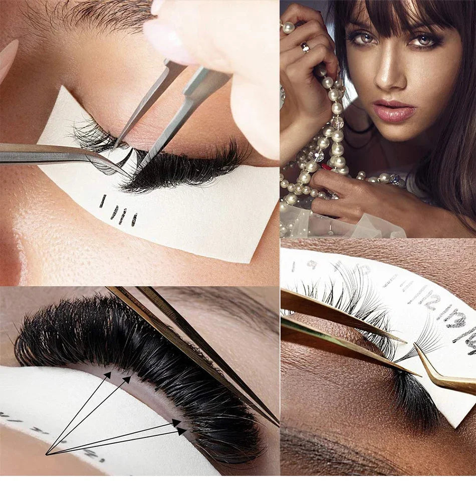 HUAZDS - Rollo de 110 cintas de espuma para extensiones de pestañas y maquillaje de ojos