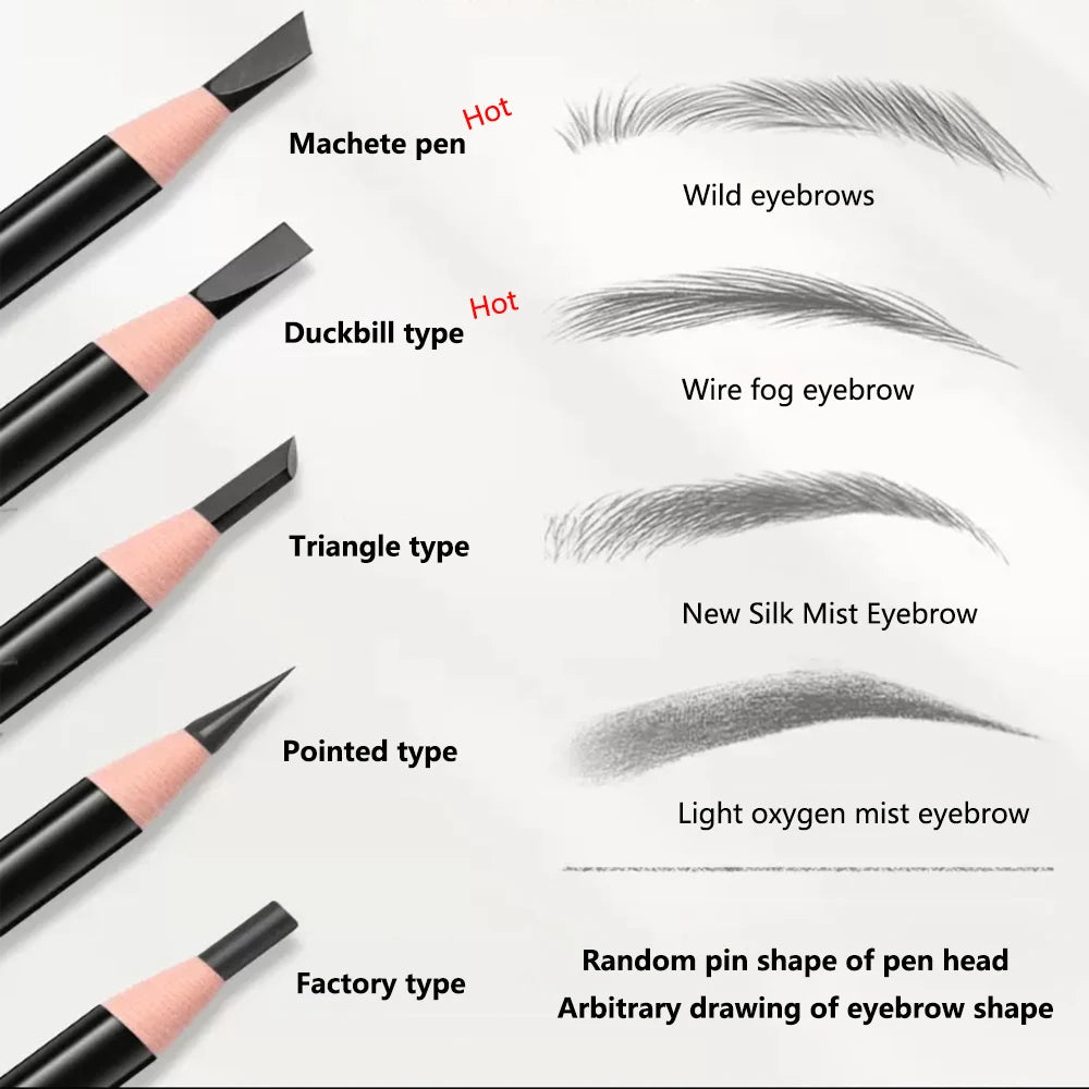 Lápiz de cejas LuxuryGlow Tear-Off Pull Line: no necesita afilarse, resistente al agua y a las manchas para unas cejas naturales y duraderas.
