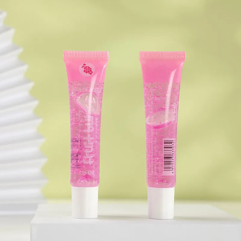 Glory Carrot 6-Piece Fruity Lip Gloss Set – Hydrating & Glossy Lip Gel for Moisturized, Shiny Lips