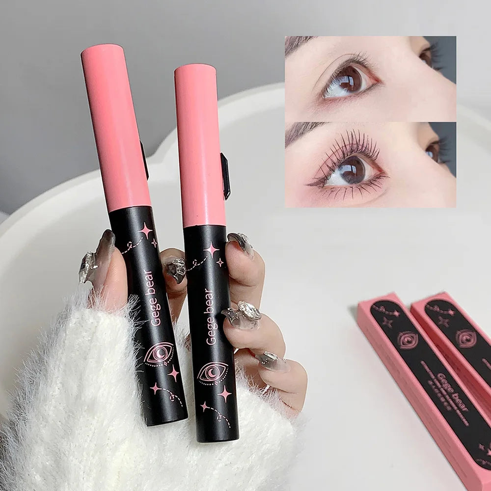 GegeBear Double-Ended Mascara – Long-Lasting Waterproof Eyelash Primer & Mascara Duo