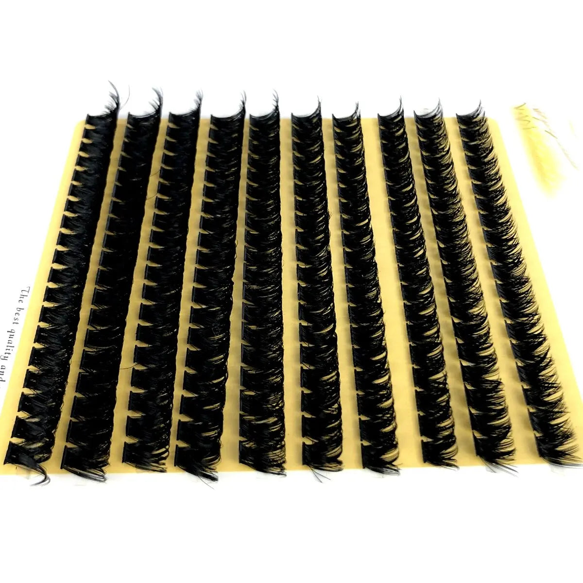 رموش HBZGTLAD 200 مجموعة متنوعة من الحجم - مراوح جاهزة من 10D إلى 80D