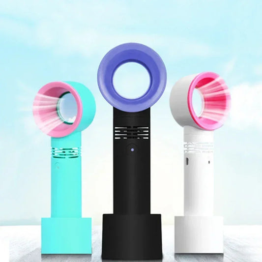 منفاخ رموش محمول بدون شفرات من Luxuryglow قابل لإعادة الشحن بمنفذ USB لتجفيف الرموش بسرعة