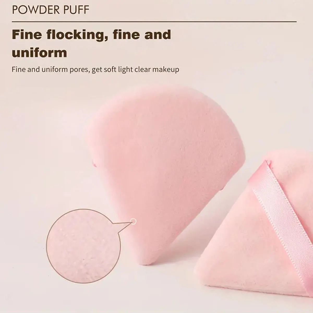 LuxuryGlow 12Pcs Triangle Makeup Puffs Set – Soft, Reusable Blending Sponges for Face & Eyes