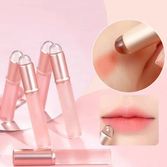 LuxuryGlow Mini Silicone Lip Brush with Cover – Lip Mask & Gloss Applicator Tool