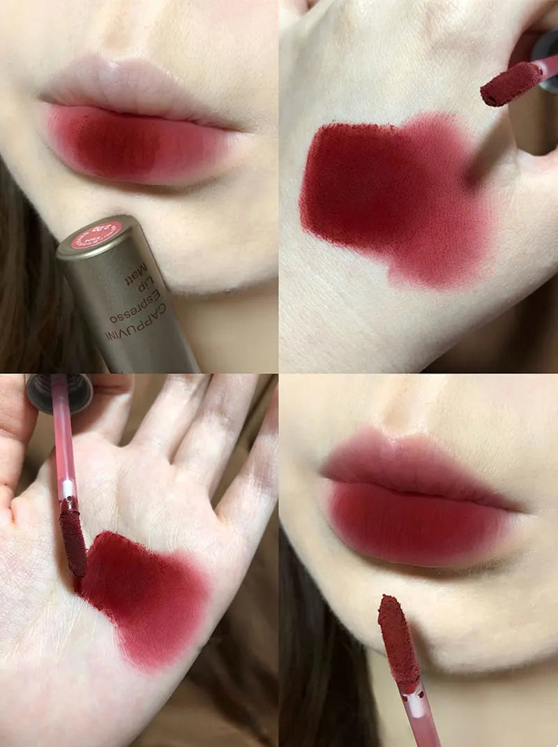 Cappuvini Velvet Matte Lip Gloss – Waterproof, Smudge-Proof & Long-Lasting