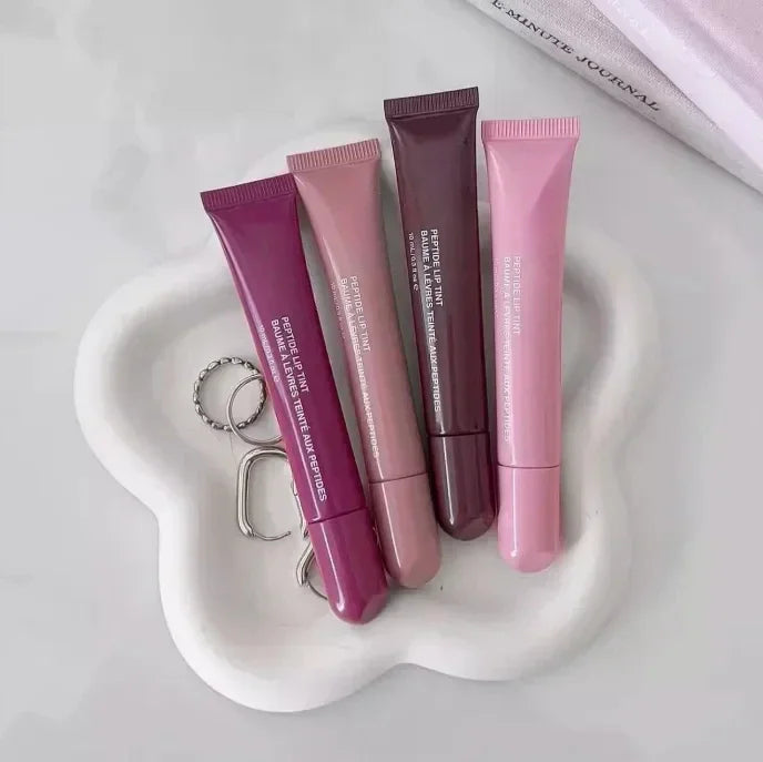 Set de brillo labial hidratante Page Vine de 9 colores: aceite en gel nutritivo y voluminizador de larga duración