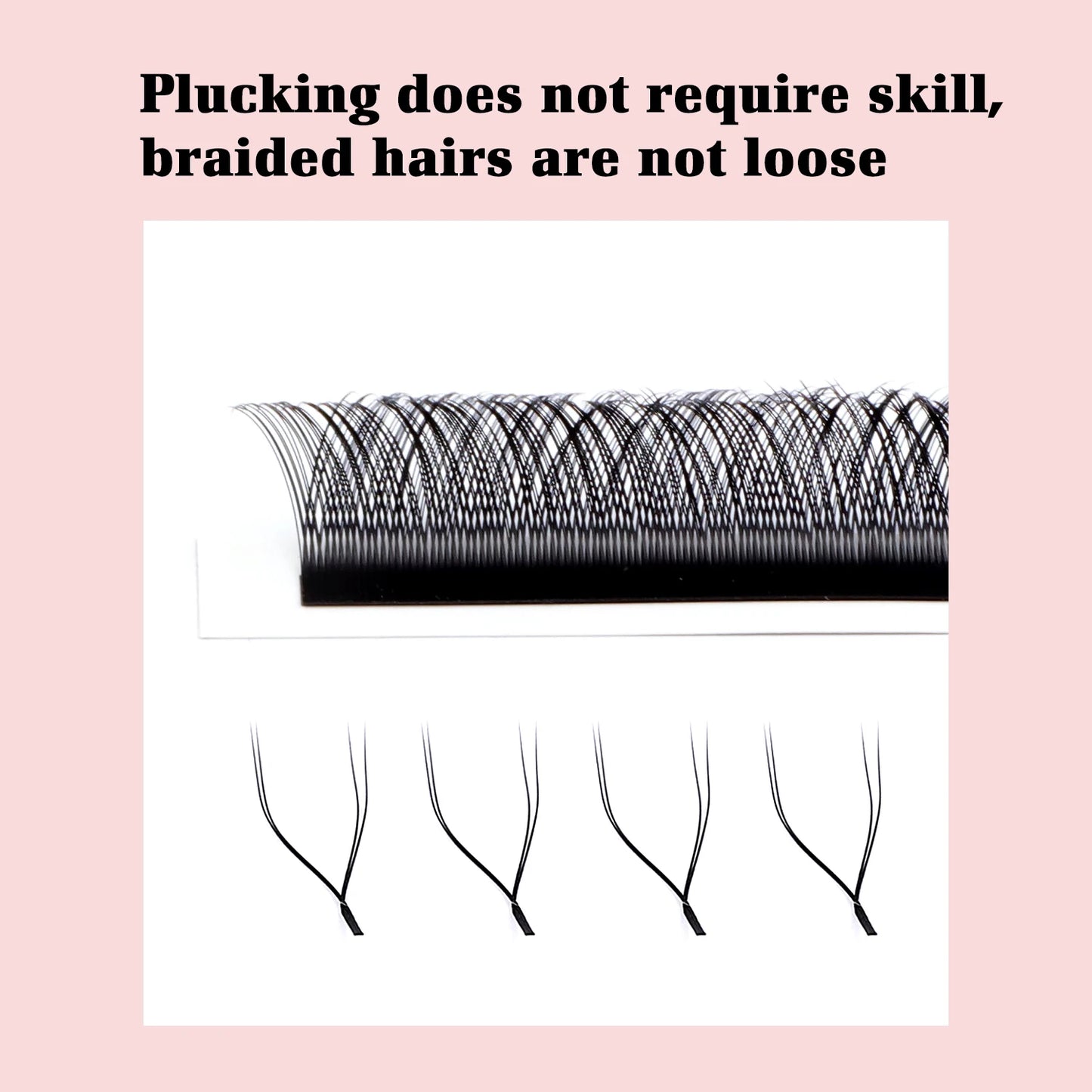 TDANCE YY Shape Mink Eyelash Extensions | Soft, Natural & Hand-Woven