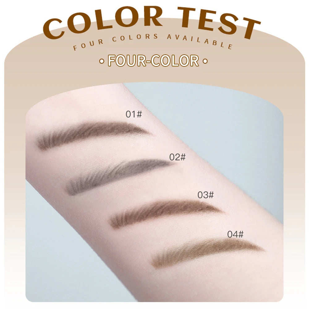 LuxuryGlow Waterproof Eyebrow Pencil | Long-Lasting Microblading Effect for Defined Brows