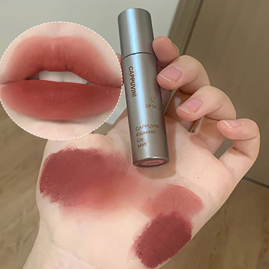 Cappuvini Velvet Matte Lip Gloss – Waterproof, Smudge-Proof & Long-Lasting