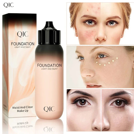 LIDORIA 30ml Waterproof Liquid Foundation – Matte, Oil-Control & Full Coverage