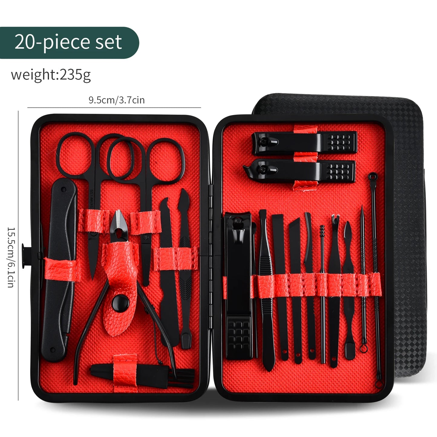 ouriner 7–24pcs Professional Nail Clippers Kit – Precision Grooming for Men & Women
