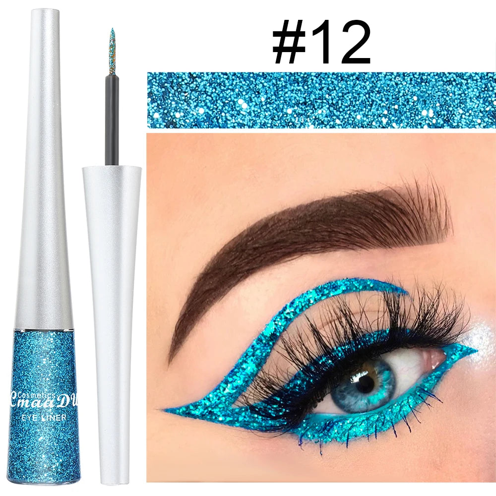 CMAADU ColorPop Liquid Eyeliner – Waterproof, Smudge-Proof & Long-Lasting