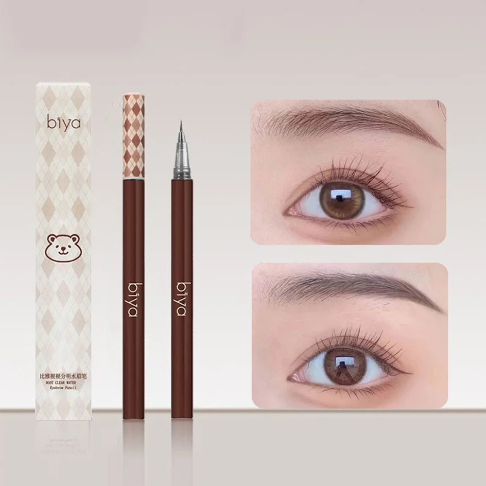 BIYA 0.01mm Ultra Fine Eyebrow Pen – Waterproof, Smudge-Proof & Natural Finish by BIYA