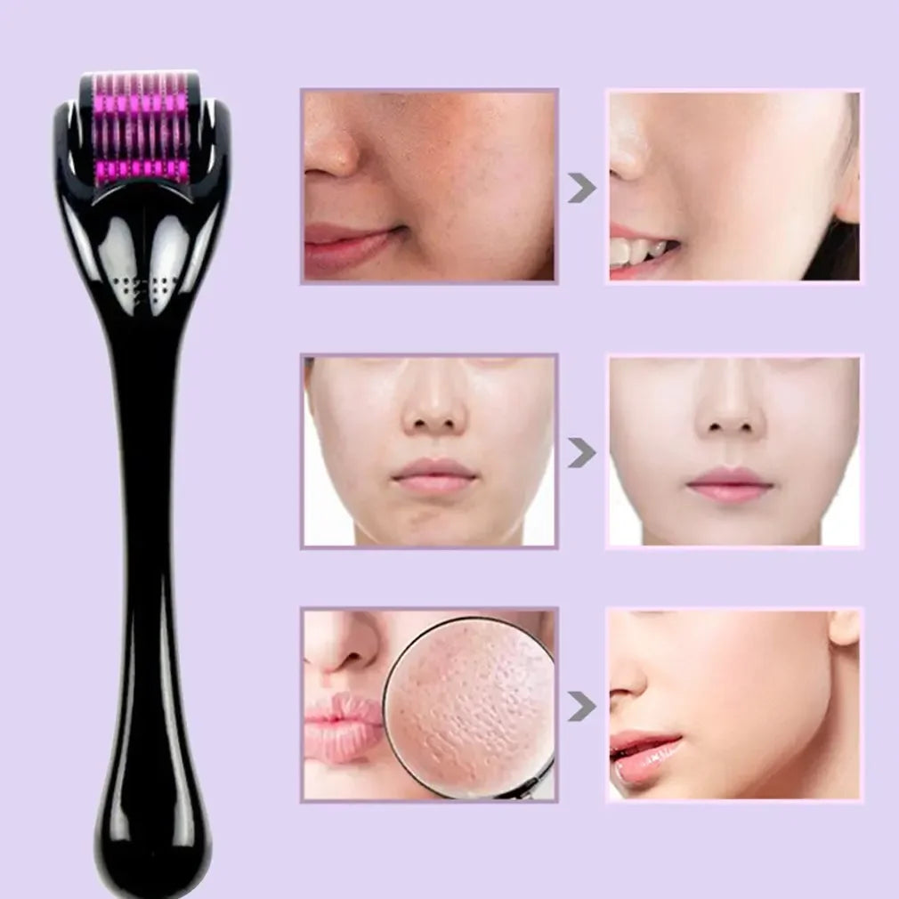 Dubniy 540 Needle Derma Roller for Hair & Skin | Beard & Face Micro Needling Tool