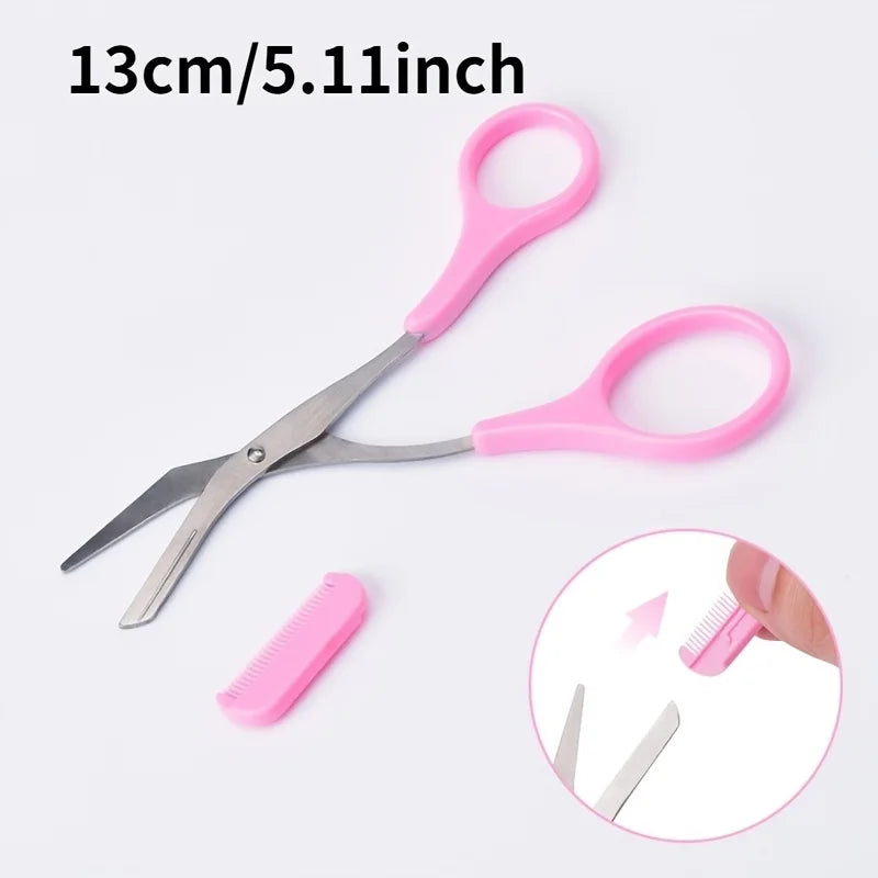 WRDEW Precision Stainless Steel Eyebrow Trimmer – Multifunction Hair Shaper
