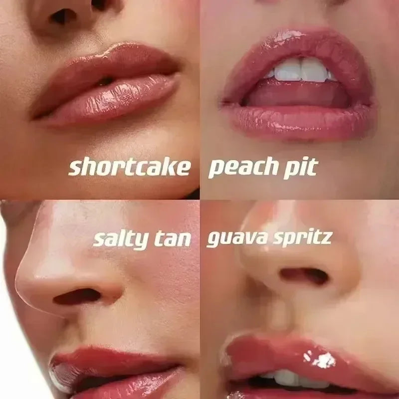 Rubor en barra para labios y mejillas Page Vine: brillo hidratante en tonos crema de moda
