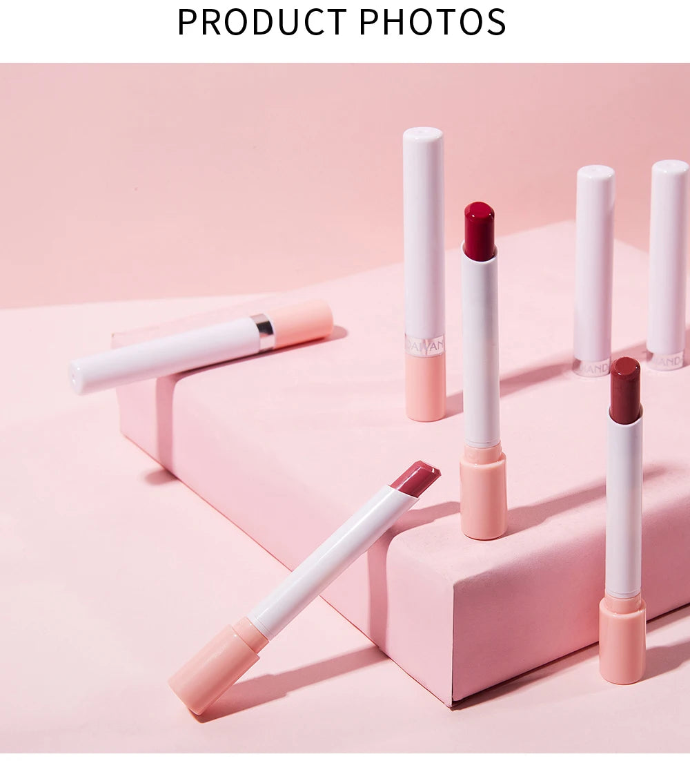Set de labiales mate Handaiyan | 4 mini labiales de terciopelo que no se decoloran