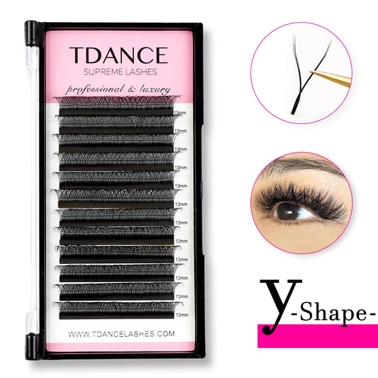 TDANCE YY Shape Mink Eyelash Extensions | Soft, Natural & Hand-Woven