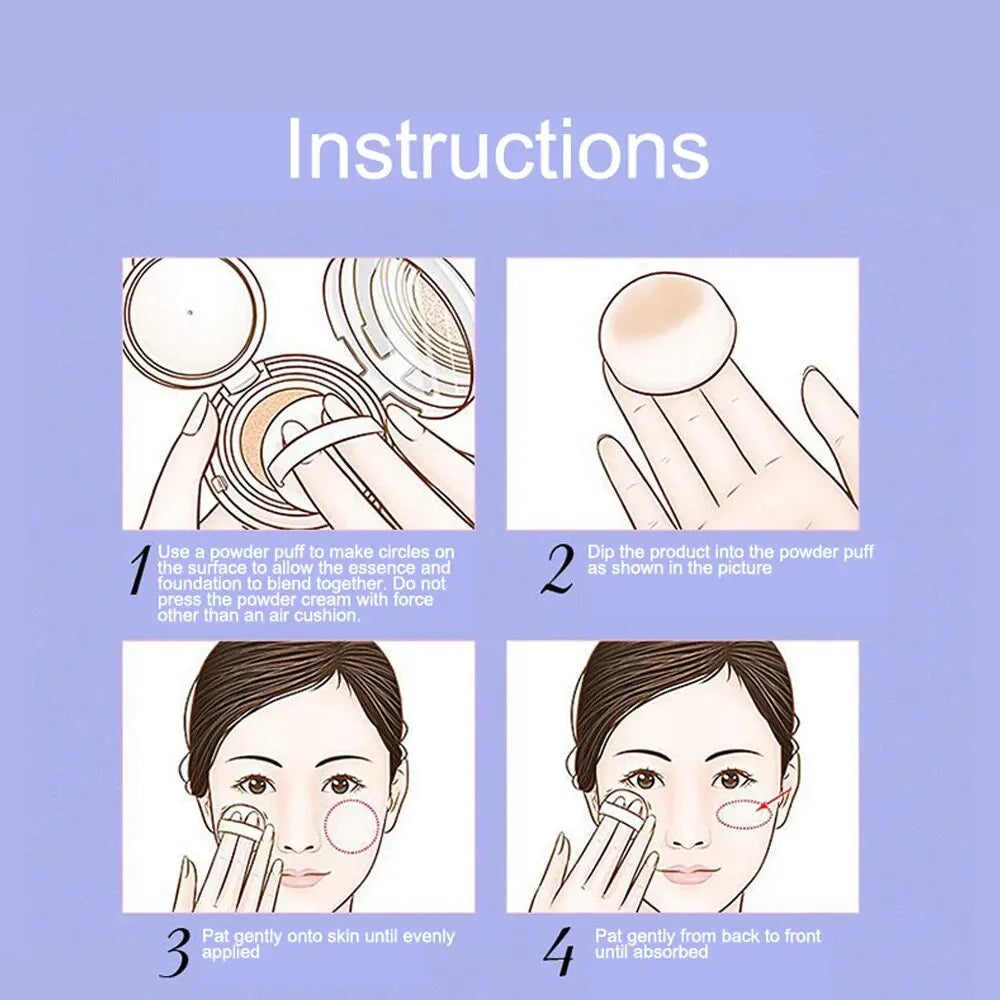 Cappuvini Liquid Air Cushion Concealer – Long-Lasting Brightening Foundation