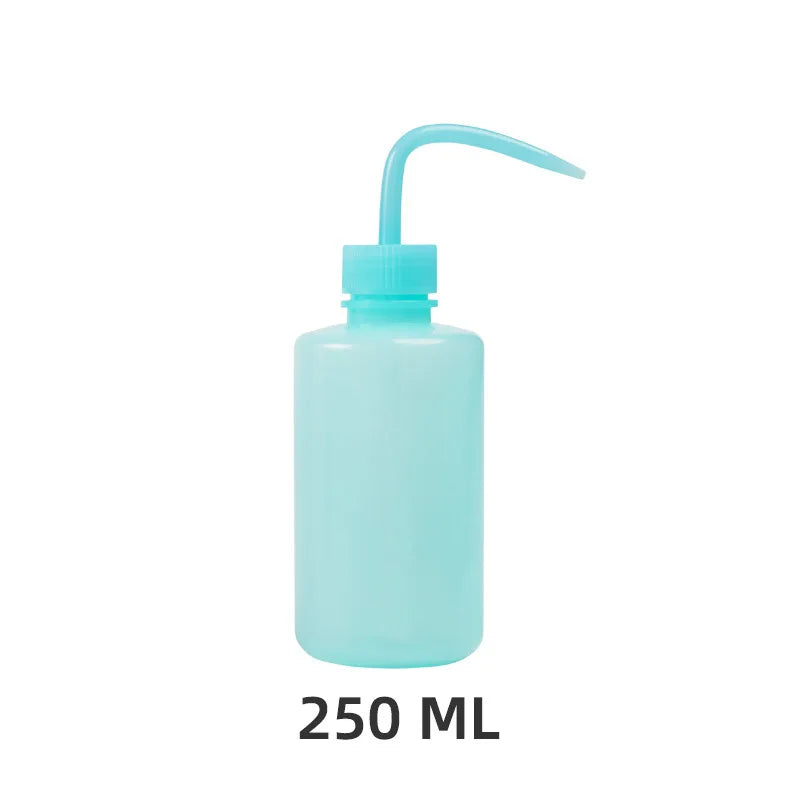 YASHICORAL 250/500ml Eyelash Cleaning Bottle – Curved Spout Lash & Brow Rinse Tool
