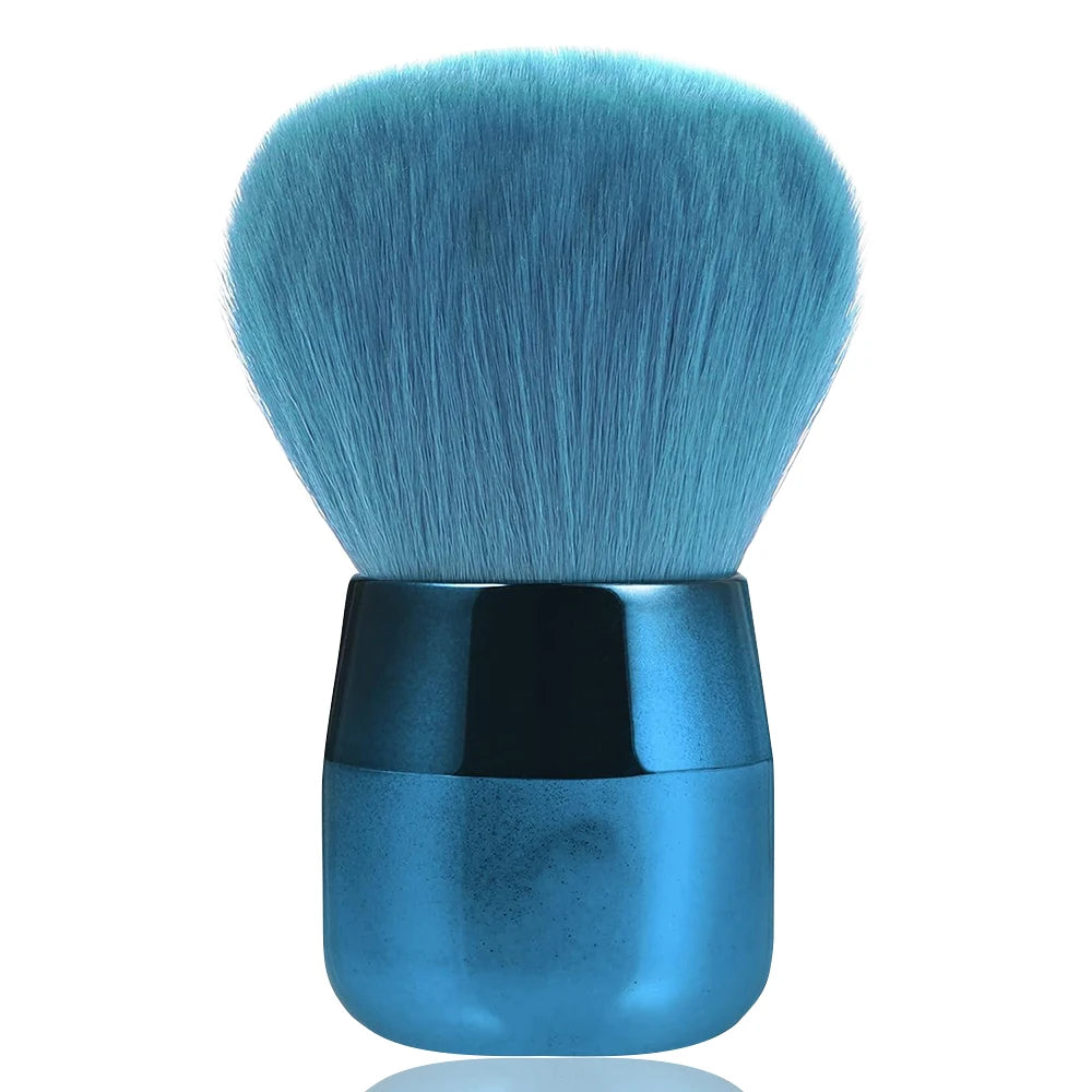 LuxuryGlow Mushroom Head Makeup Powder Brush | Soft Wool Fiber for Smooth Application