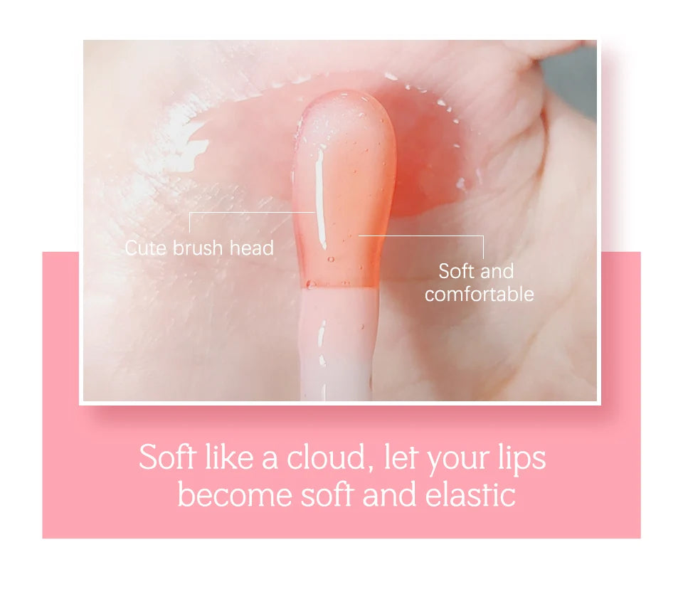 Bálsamo labial hidratante ibcccndc con aceite y brillo labial – Bálsamo labial hidratante y voluminizador con semillas de cereza