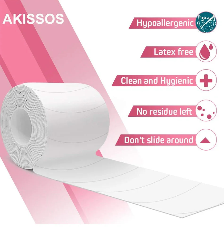 HUAZDS - Rollo de 110 cintas de espuma para extensiones de pestañas y maquillaje de ojos