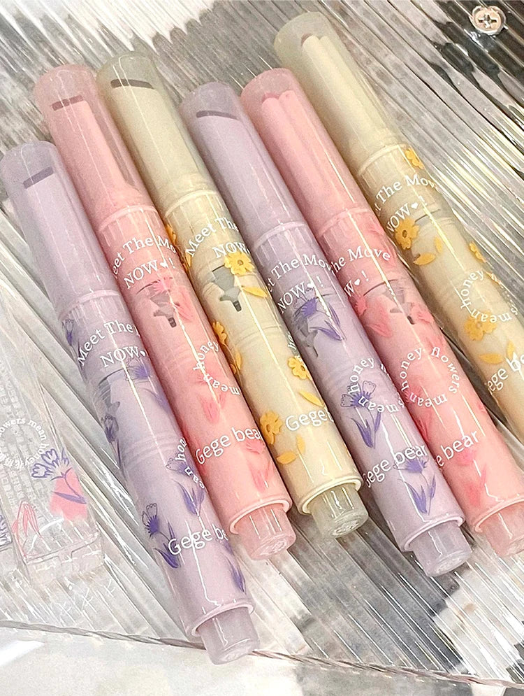 Lápiz labial Gege Bear Honey: labial hidratante en gelatina con acabado brillante.