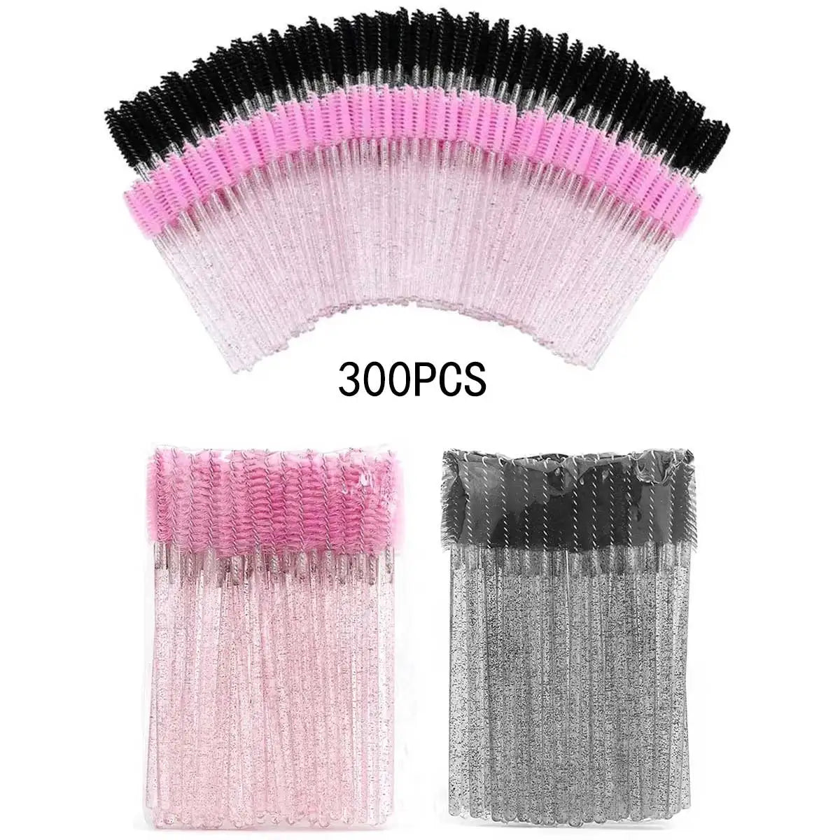 HUAZDS 100 cepillos desechables para pestañas: extensiones de pestañas y maquillaje