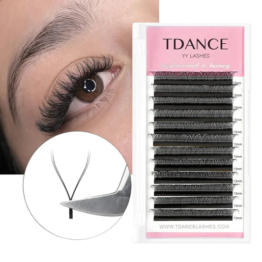TDANCE YY Shape Mink Eyelash Extensions | Soft, Natural & Hand-Woven