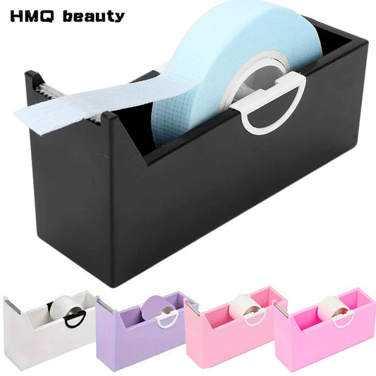حامل وقاطع شريط تمديد الرموش من HMQ Beauty - أداة توزيع شريط الرموش الدوارة