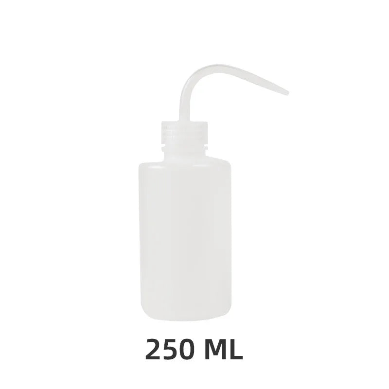 YASHICORAL 250/500ml Eyelash Cleaning Bottle – Curved Spout Lash & Brow Rinse Tool
