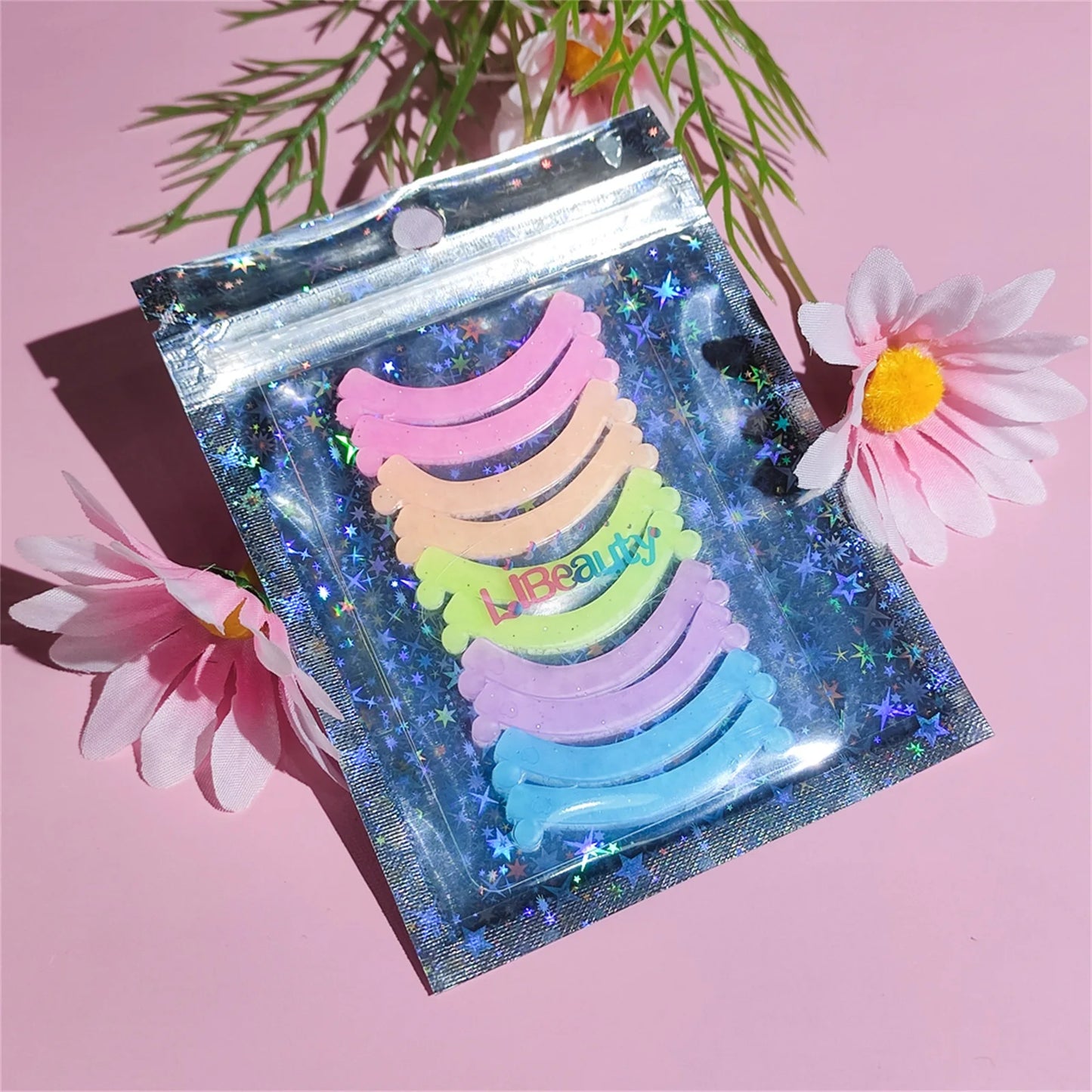 Varillas de silicona para levantamiento de pestañas Libeauty: 5 herramientas coloridas para la permanente de pestañas