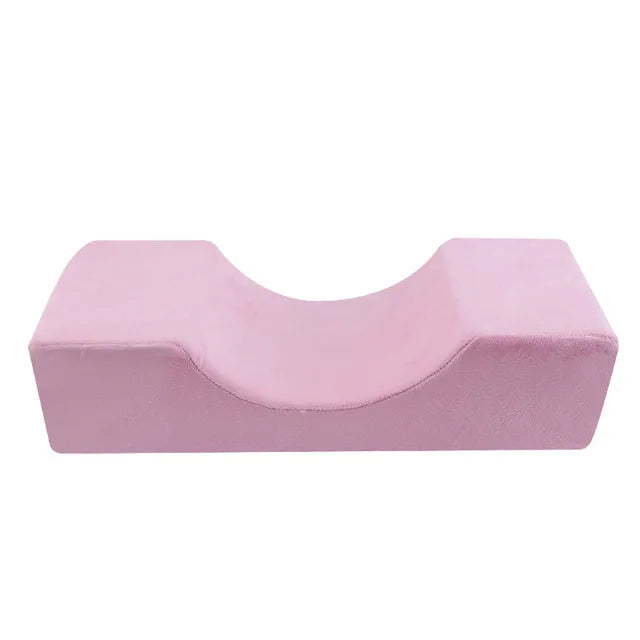 GUGCGV Ergonomic U-Shaped Eyelash Extension Pillow for Salon & Home Use